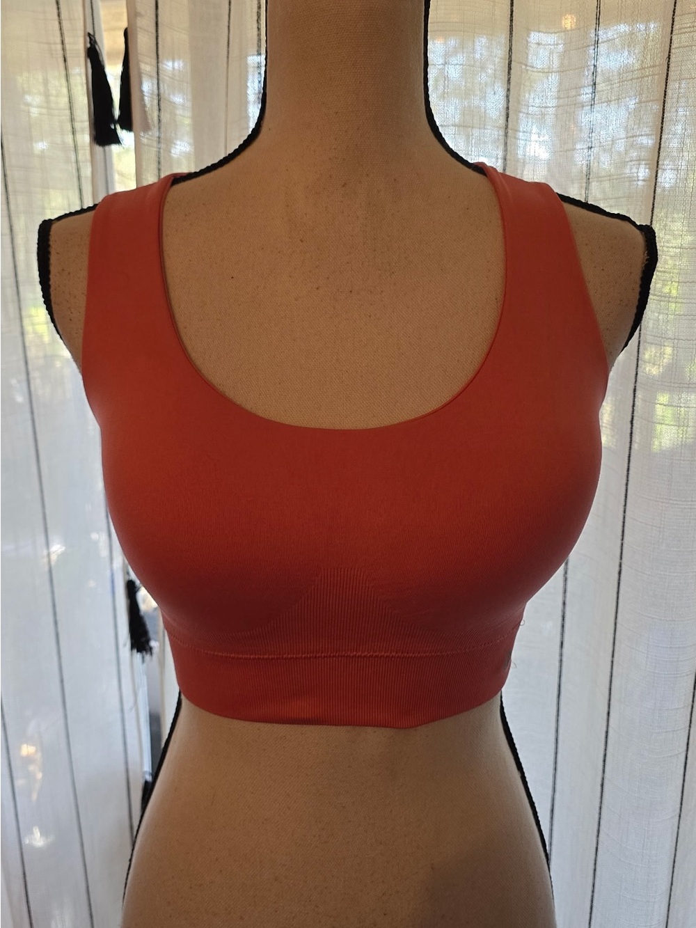 Marika Seamless Scoop Sports Bralette - Rust